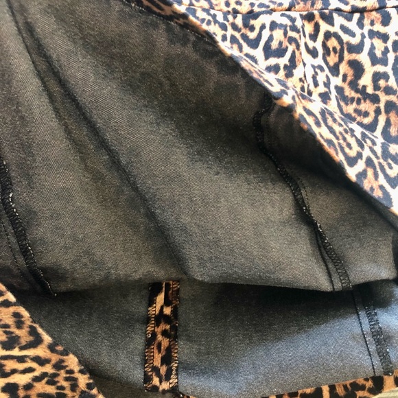 Zara Leopard Print Mini Dress - Picture 10 of 10